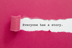 Decorative image of story telling